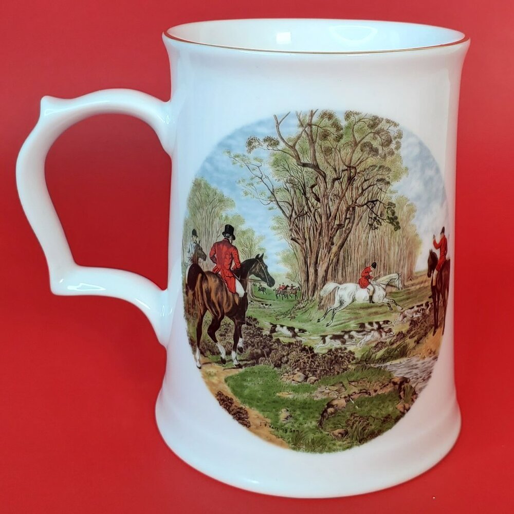 Hunting Tankard  Royal Worcester Spode Hammersley England